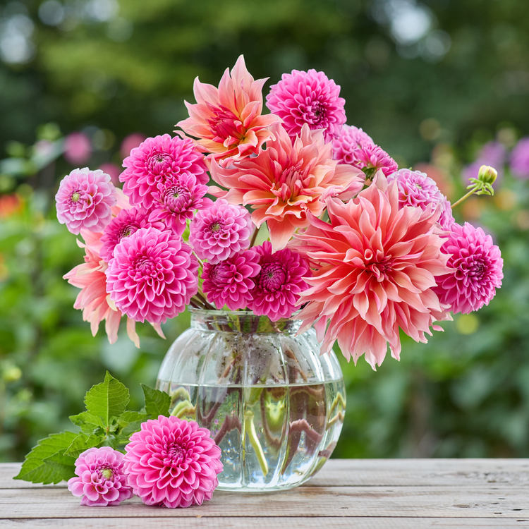 Dahlia Assorted Pretty in Pink Collection